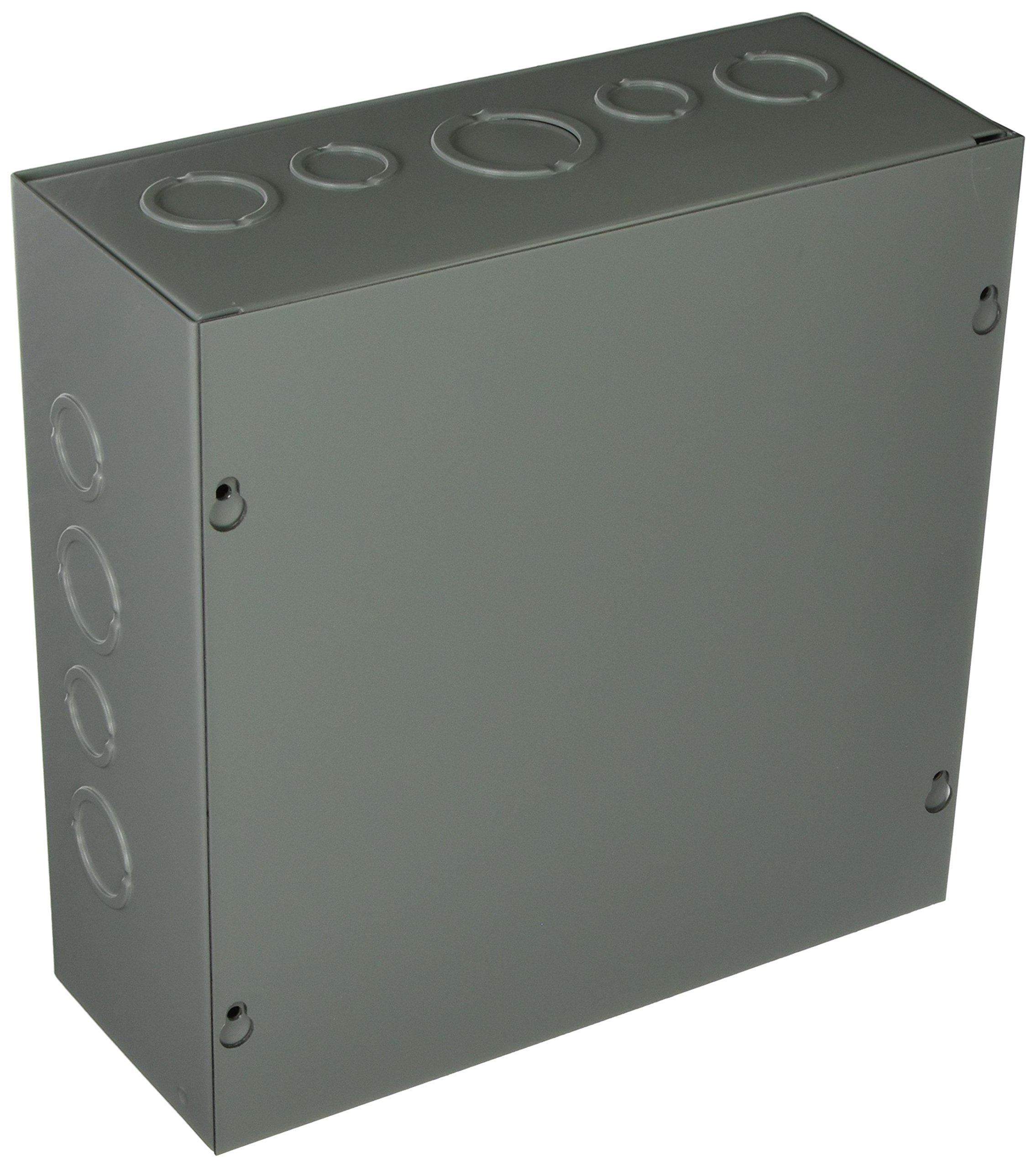 Hoffman ASE10X10X4 Pull Box, Screw Cover with Knockouts, Steel, 10
